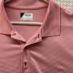 Izod golf shirt, lightly used, XL